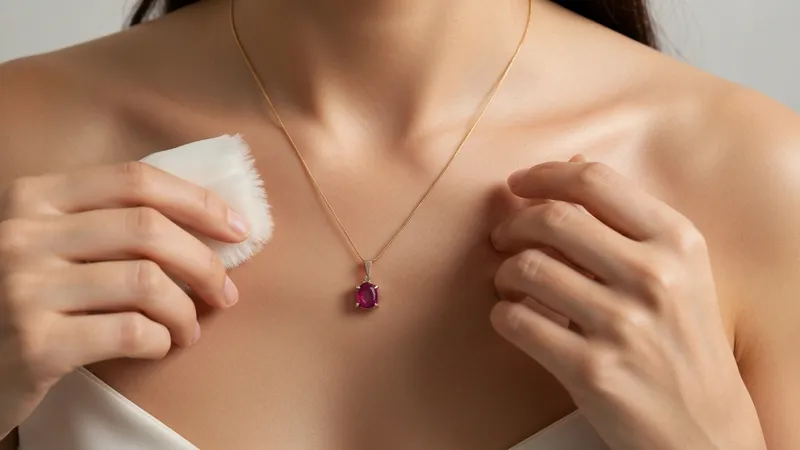 Conseils pour porter un pendentif en rubis