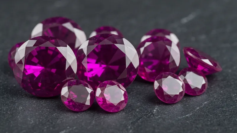 Les différents types de rubis