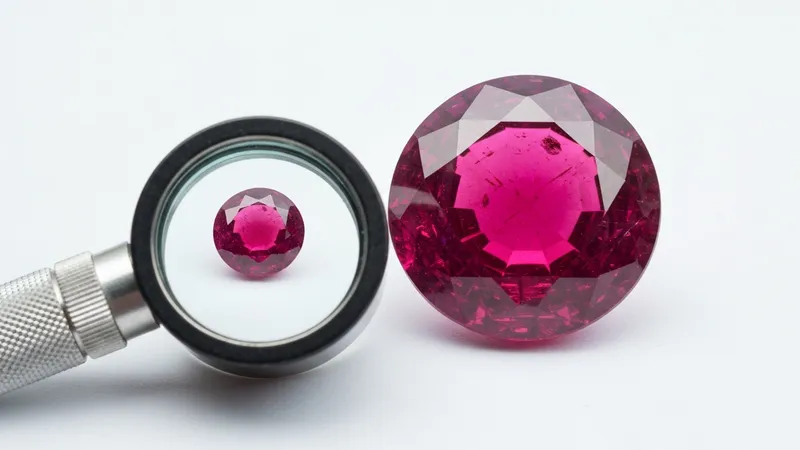 Les inclusions dans les rubis