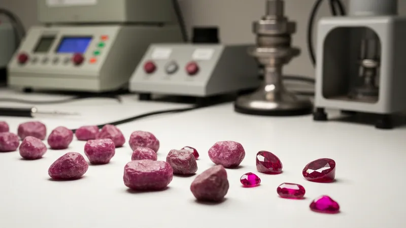 Les traitements des rubis