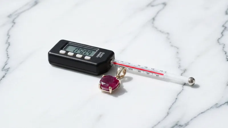 Comprendre l'impact des températures sur les rubis